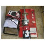 Lot - Miscellaneous items : Craftsman Turbo rotary sprinkler, Bell & Howell 16mm reel, Nordic Track AC adaptor and more