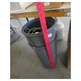 2 trash cans with miscellaneous tubing