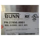 Bunn hot coffee dispenser