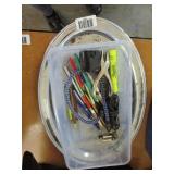 Lot - Miscellaneous items : Silver plate tray, hole punch and more