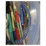 Lot - Miscellaneous items : Silver plate tray, hole punch and more