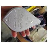 Lot - Miscellaneous items : Kenmore replacement water filters, chalk line reel, clamp and more