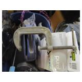 Lot - Miscellaneous items : Kenmore replacement water filters, chalk line reel, clamp and more