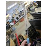 Lot - Miscellaneous items : Kenmore replacement water filters, chalk line reel, clamp and more