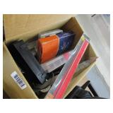 Lot - Miscellaneous tools : flaring tool, Long drill bit, nuts/bolts and more