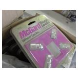 Large box of locking lug nuts