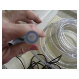 Clear plastic tubing