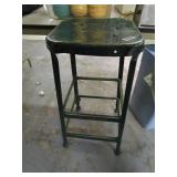 Metal bar stool