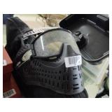 Lot - Paint Ball gun, mask, tools and case