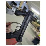 Lot - Paint Ball gun, mask, tools and case