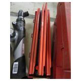 Set of 3 Automobile safety triangles / flares