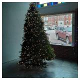 8 1/2ft New Christmas tree - pre lit