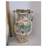 (2) Vintage Japaneses vases 16" T
