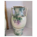 (2) Vintage Japaneses vases 16" T