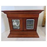 Mantel picture frame & Coby widescreen digital photo frame/clock