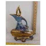 Vintage James beam bourbon grapes decanter 1977