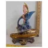 Vintage James beam bourbon grapes decanter 1977