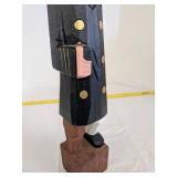 Carved wooden sea caption 20" T