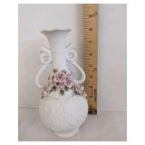 (3) Bird figurines & vase