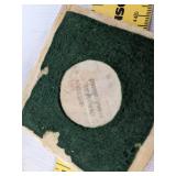 (3) Vintage figurines & (3) home decor coasters