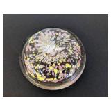 (2) Dome paperweights