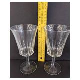 (15) Matching stemware glasses