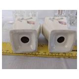 (6) Pairs of salt & pepper shakers