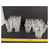 Vintage big top peanut butter glasses