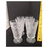 Vintage big top peanut butter glasses