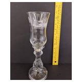 Glass stemware & candle holder