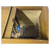 Empty stereo cabinet 62" W x 20 1/2" x 32" H