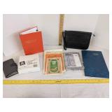 Tracing paper, address books, bag & CD/DVD label applicator