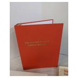 Tracing paper, address books, bag & CD/DVD label applicator