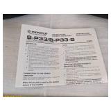 (2) pioneer speakers