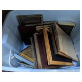 Large lot of various picture frames