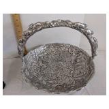 Arthur court squirrel aluminum hollowware & decor candle holder