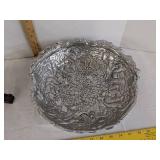 Arthur court squirrel aluminum hollowware & decor candle holder