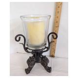 Arthur court squirrel aluminum hollowware & decor candle holder