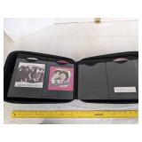 (2) DVD/CD holders 1 full of CDS (See picture for titles)