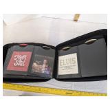 (2) DVD/CD holders 1 full of CDS (See picture for titles)