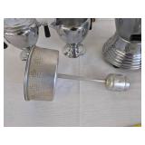 Vintage electric peak-o-matic keystoneware percolator