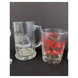 Various drinking glasses