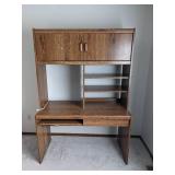 Office desk w/storage & power strip 49" W x 24" D x 73" H