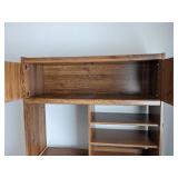 Office desk w/storage & power strip 49" W x 24" D x 73" H