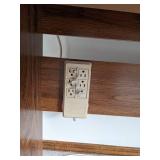 Office desk w/storage & power strip 49" W x 24" D x 73" H