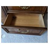 Thomasville wooden wardrobe 27 1/2" W x 17" D x 78" H