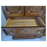 Thomasville wooden wardrobe 27 1/2" W x 17" D x 78" H