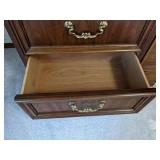 Thomasville wooden wardrobe 27 1/2" W x 17" D x 78" H