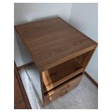 Printer stand w/storage 21" W x 23 1/2" D x 30" H