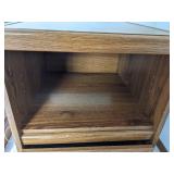 Printer stand w/storage 21" W x 23 1/2" D x 30" H